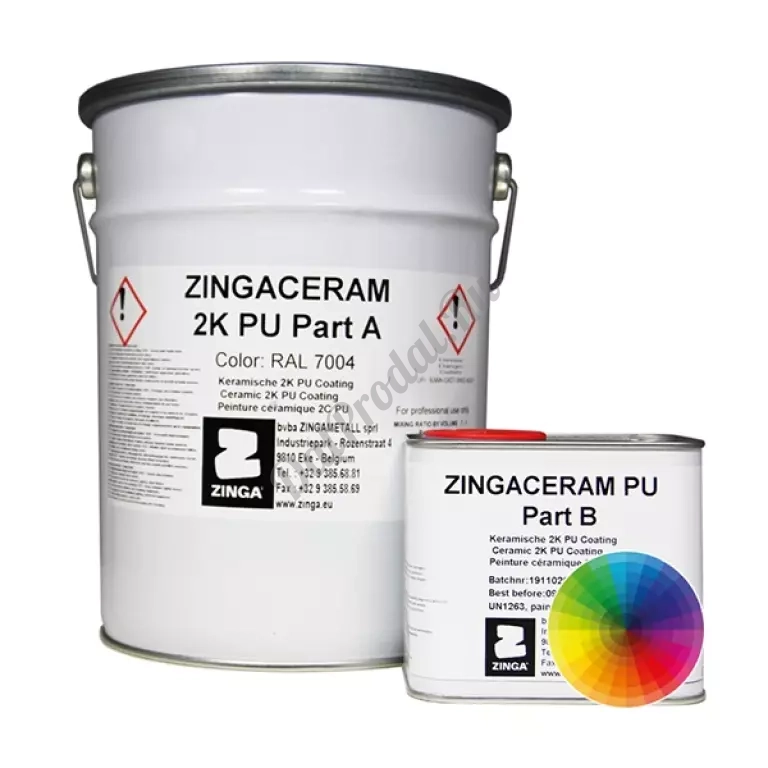 ZINGACERAM PU Краска Zinga