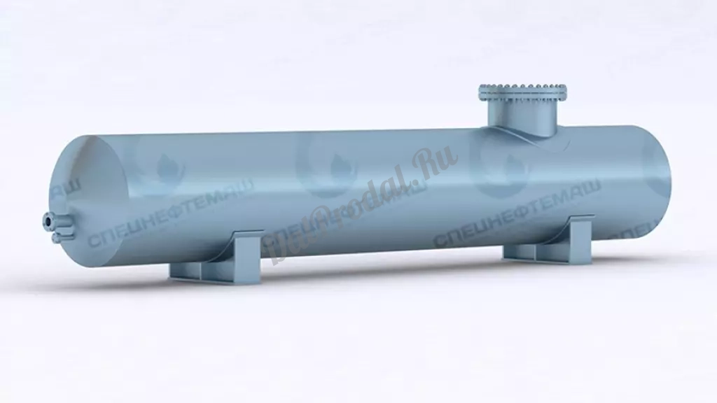 Аппараты емкостные стальные цилиндрические типа 1, 2, 3