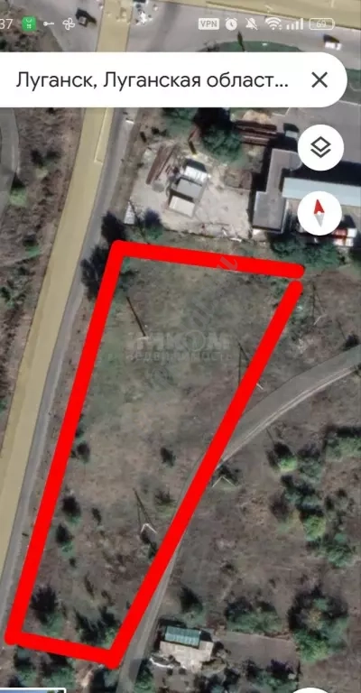 продам участок 89 соток в п.Тепличное