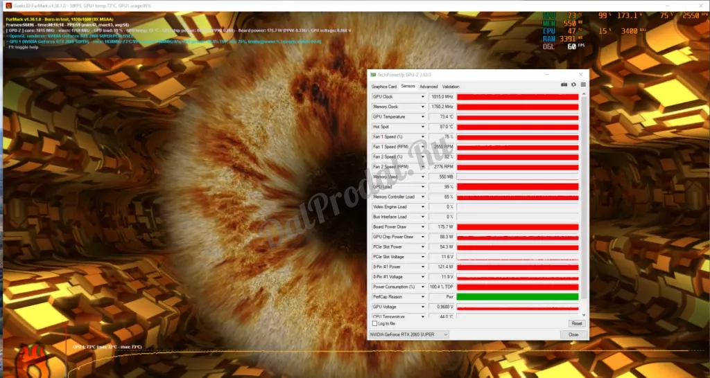 Видеокарта MSI RTX 2060 Super VENTUS 8Gb