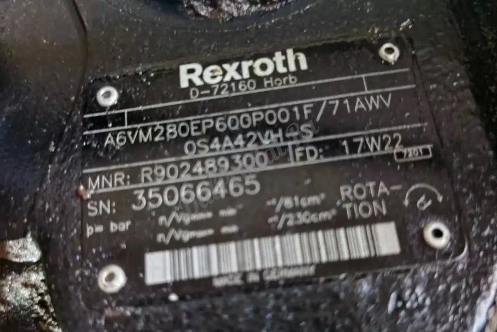 Ремонт гидронасоса Rexroth