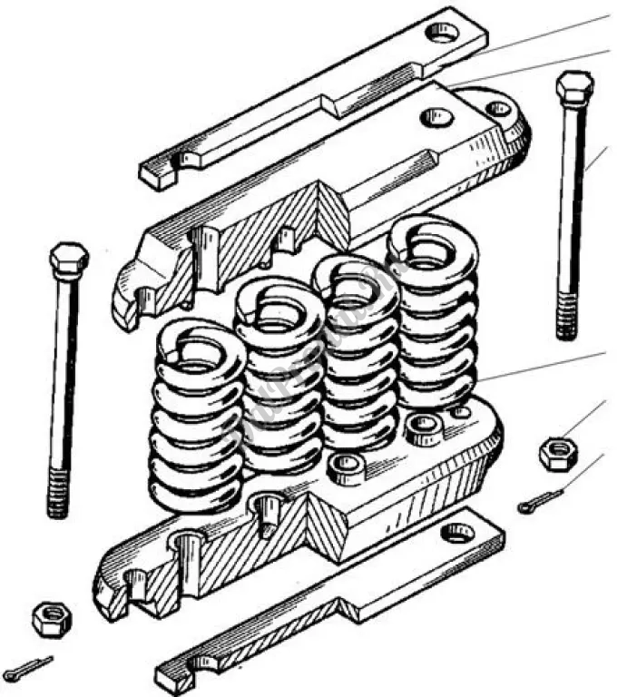Накладка верхняя ТЭ2.12.007