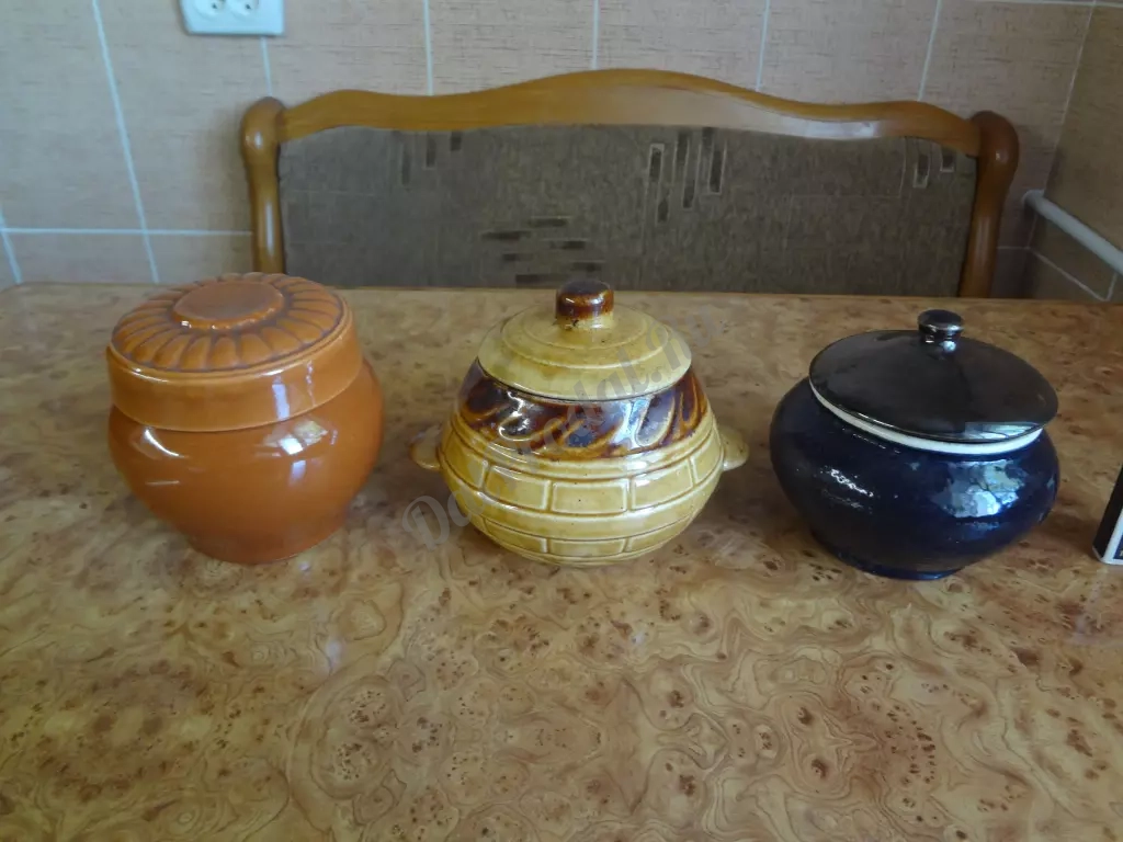 Горшочки керамические для жаркого