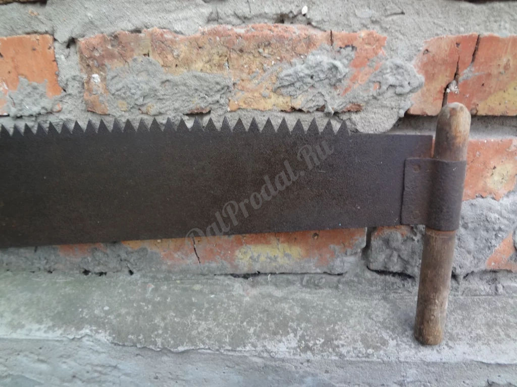 Пила двуручная советская