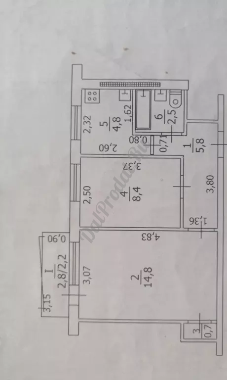 Продам 2к квартиру на кв.Гаевого