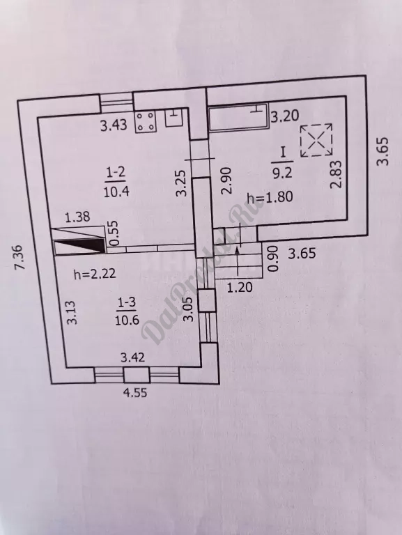 Продам флигель в Луганске, рн Площади Ленина