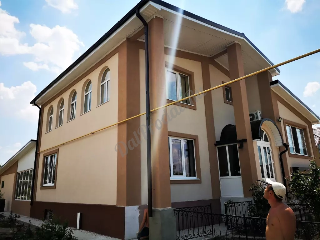 Утепление фасадов частных домов фасадным пенопластом