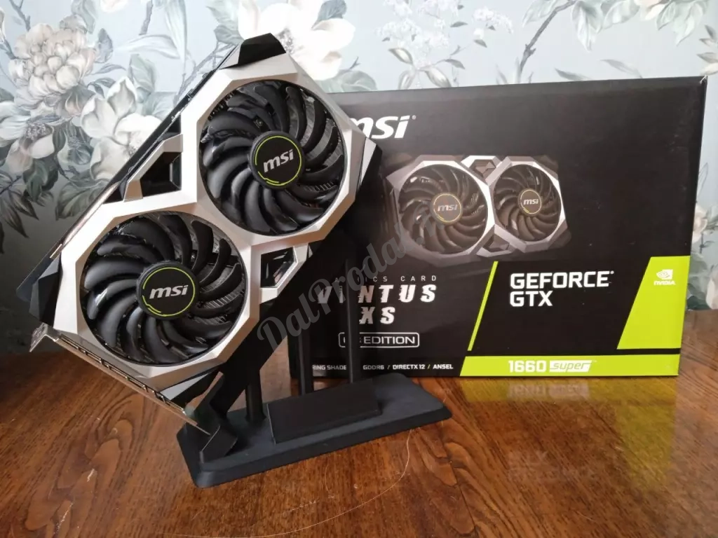 Видеокарта - MSI GTX 1660 SUPER VENTUS XS OCV1.
