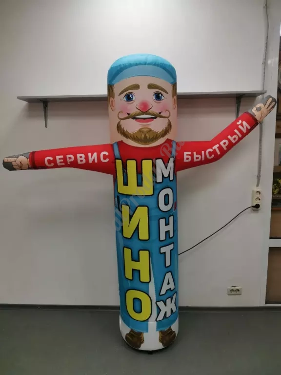 Надувная фигура указатель.