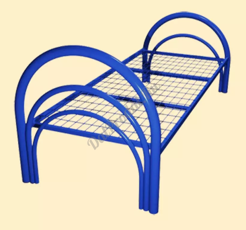 Кровати металлические собственного производства разных конфигураций