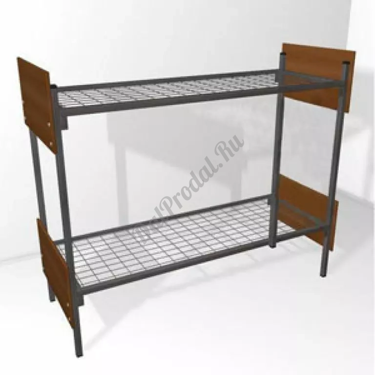 Металлические кровати различных конфигураций оптом