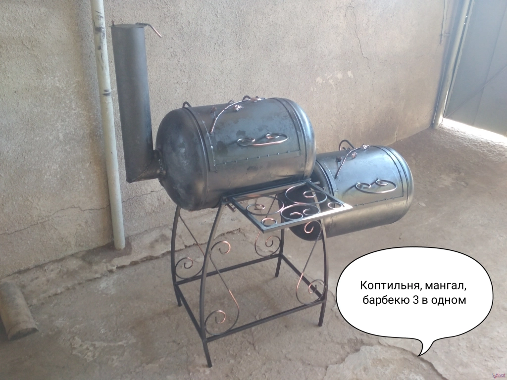Коптильня мангал барбекю