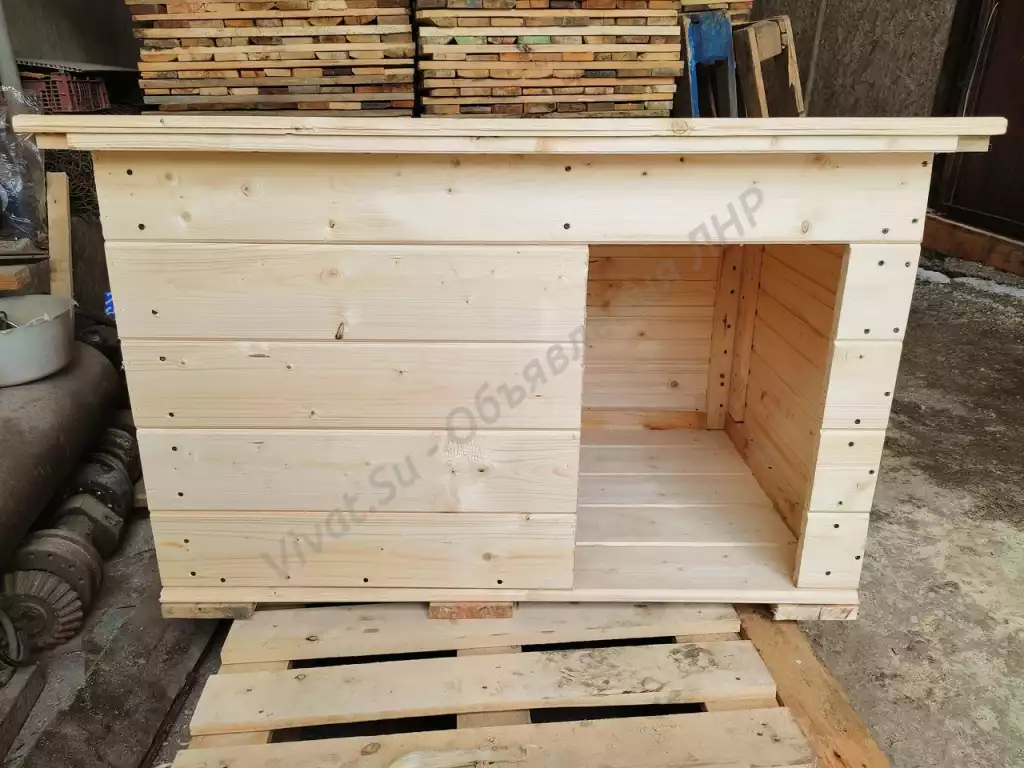 ПРОДАМ НОВУЮ ДЕРЕВЯННУЮ БУДКУ для СОБАКИ.