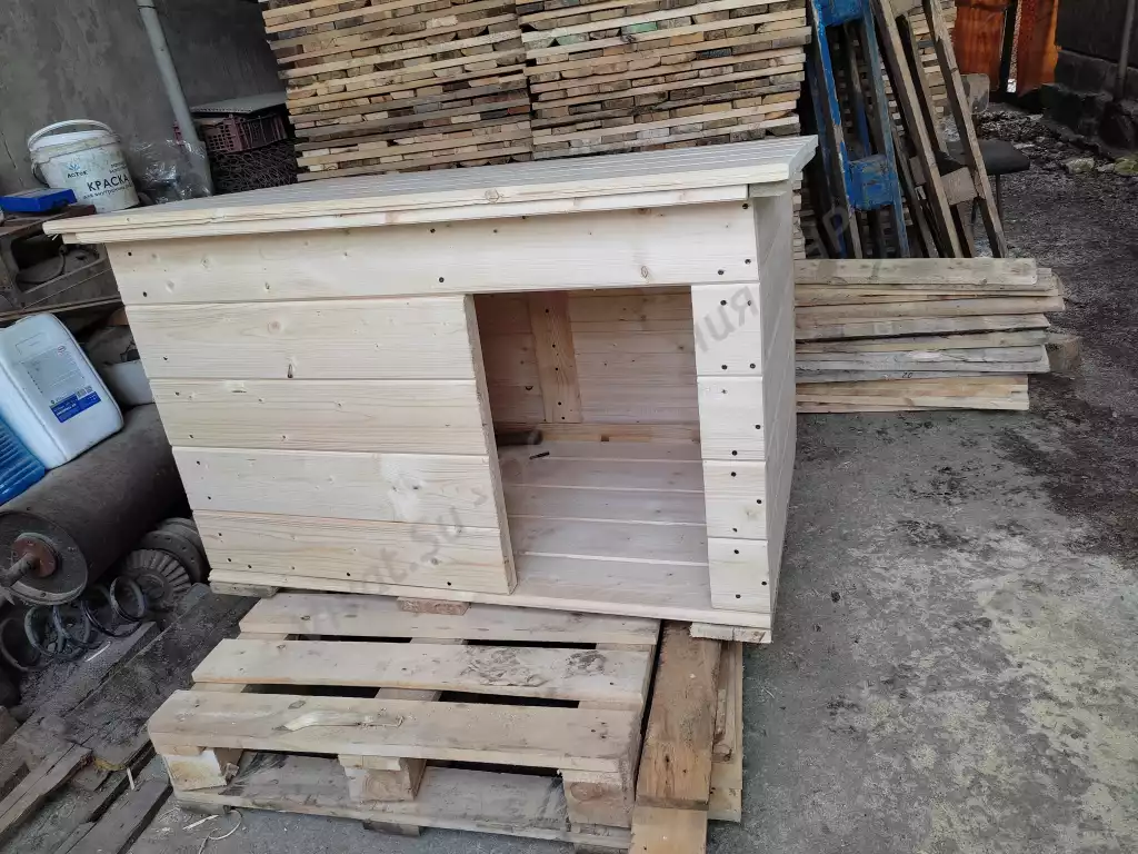 ПРОДАМ НОВУЮ ДЕРЕВЯННУЮ БУДКУ для СОБАКИ.