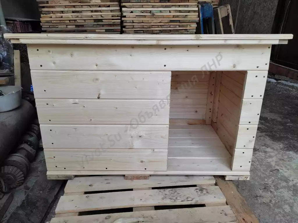 ПРОДАМ НОВУЮ ДЕРЕВЯННУЮ БУДКУ для СОБАКИ.