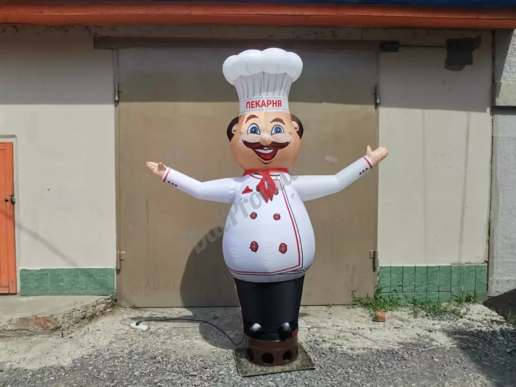 Повар надувная фигура