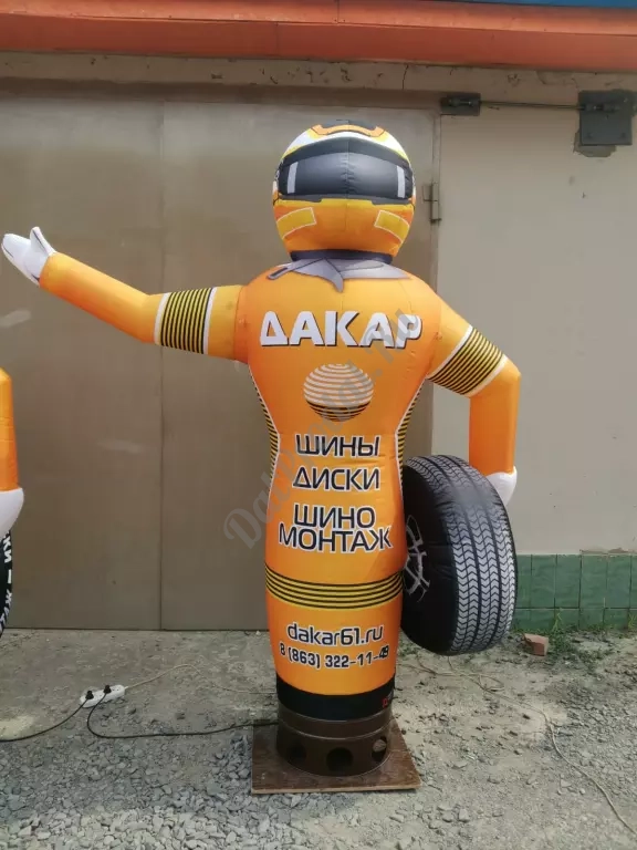 Шиномонтаж надувная фигура