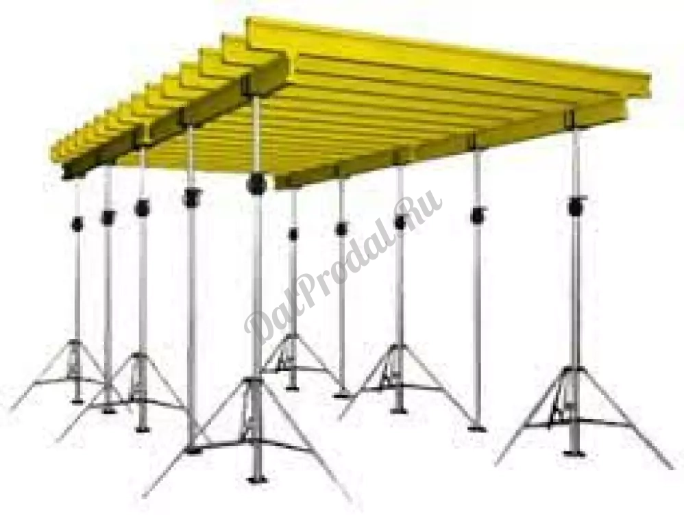 Аренда строительных рамных лесов, опалубка горизонтальная. Доставка.