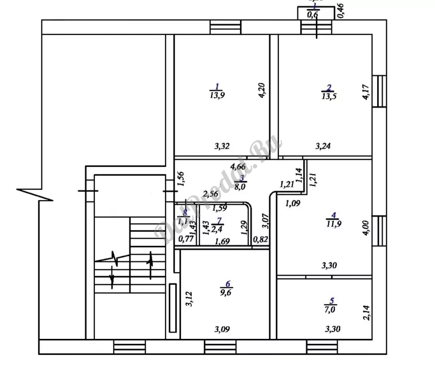 Продам 4к квартиру на Городке Ор, а/о