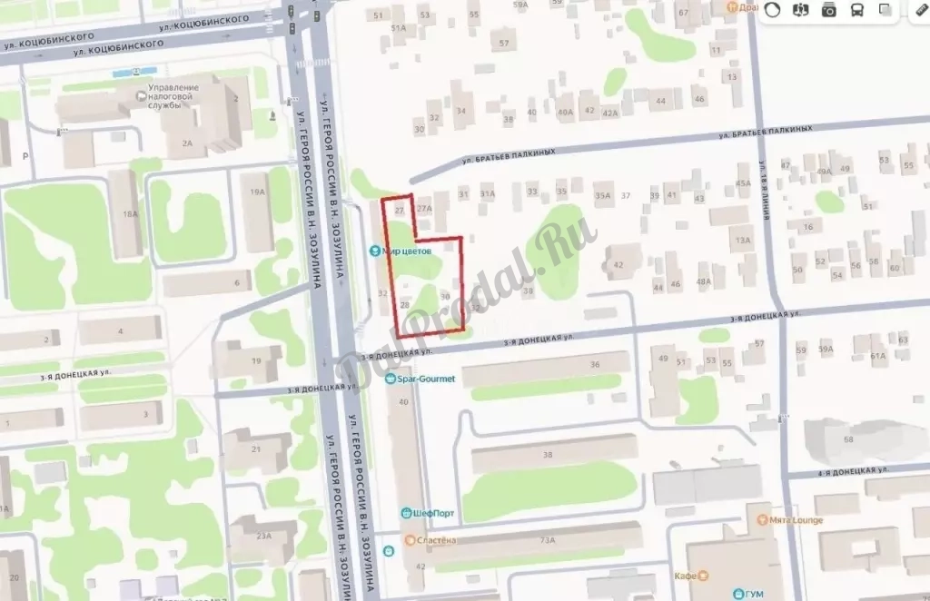 Продам 29 соток в центре Луганска