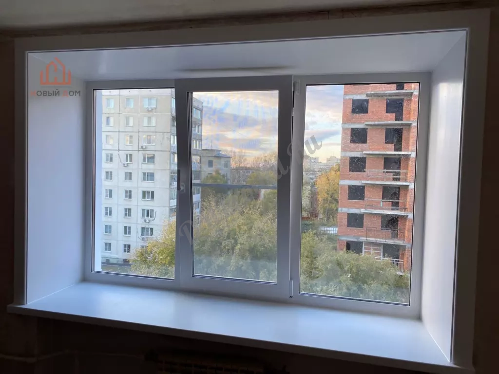 Окна Пластиковые с Установкой, работаем в Хабаровске, отправляем по Дальнему Востоку.